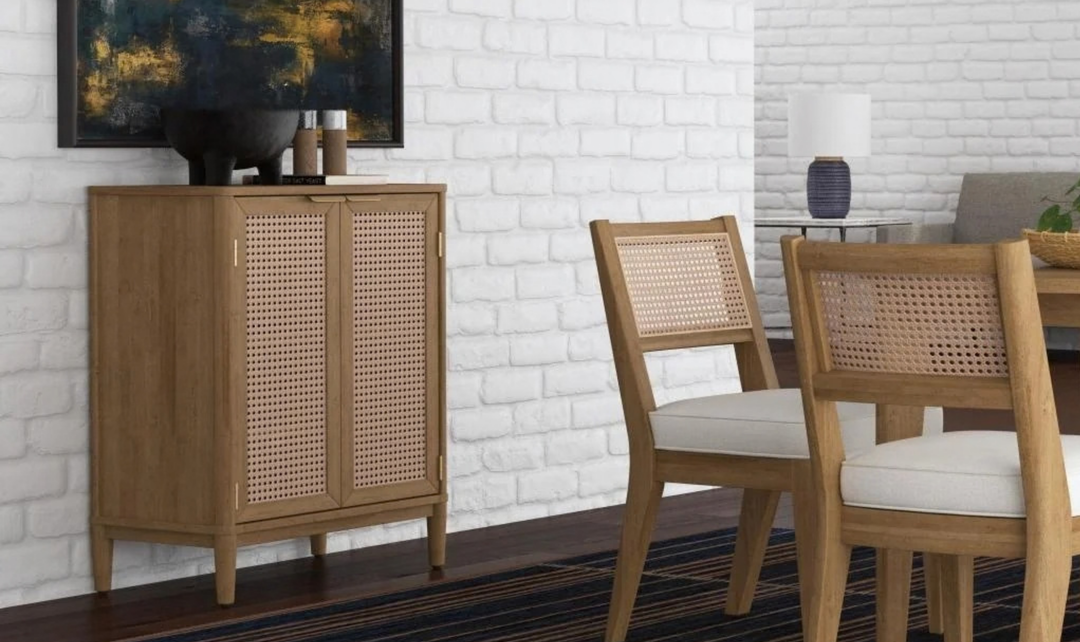 Homestyles Brentwood Adjustable Shelf Bar Cabinet