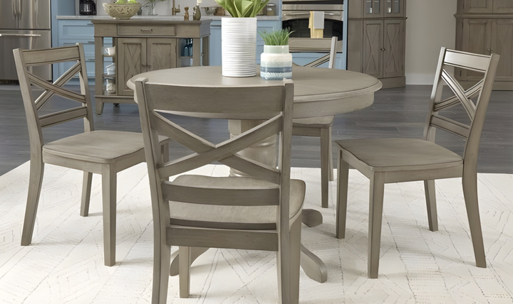 Homestyles Walker 5-Piece Dining Set in Gray-jennifer furniture