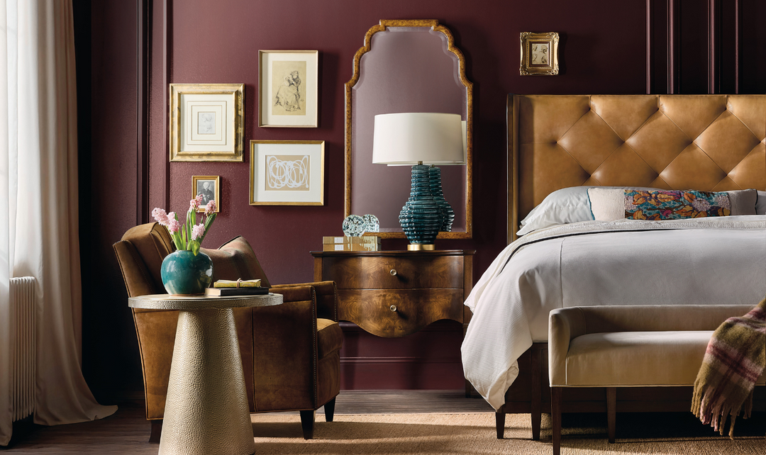 Hooker Furniture Bedroom Archives King Leather Bed