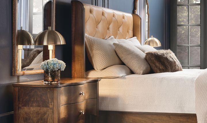 Hooker Furniture Bedroom Archives King Leather Bed