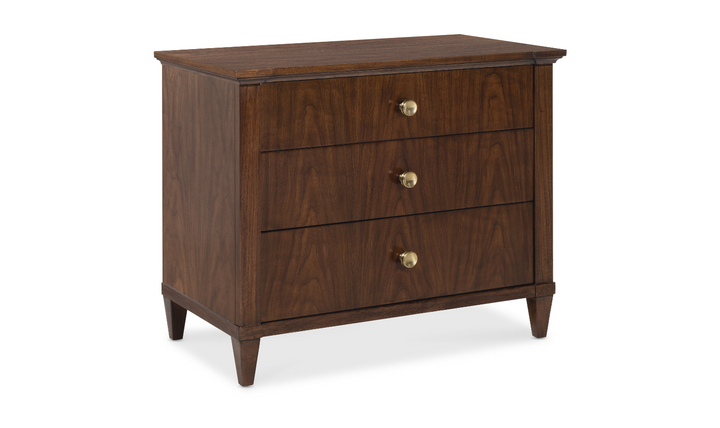 Hooker Furniture Bedroom Archives Three-Drawer Nightstand