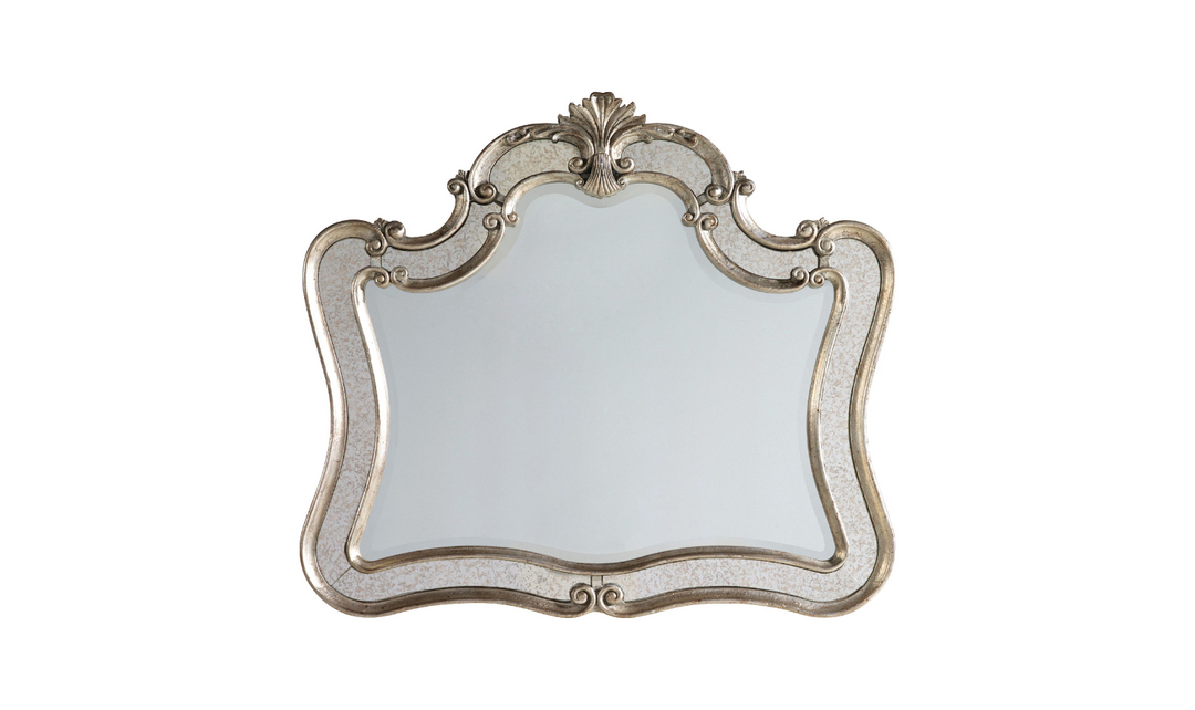Hooker Furniture Bedroom Sanctuary Shaped Mirror-jennifer furniture