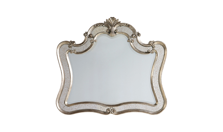 Hooker Furniture Bedroom Sanctuary Shaped Mirror-jennifer furniture