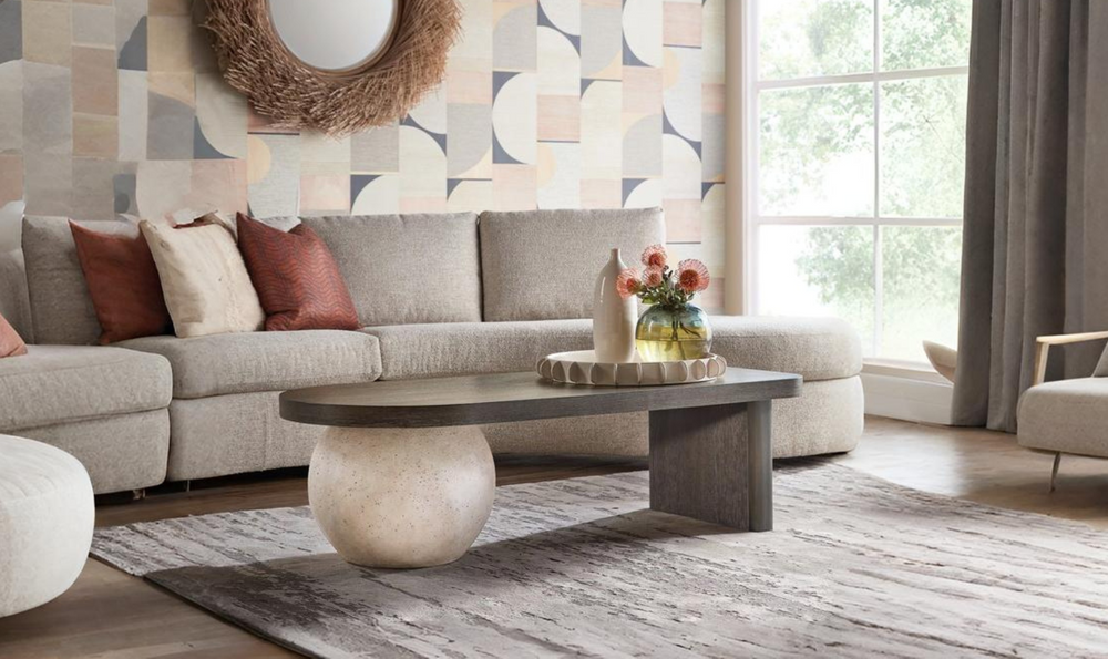 Hooker Furniture Living Room Commerce and Market Gibbons Cocktail Bench-jennifer furniture