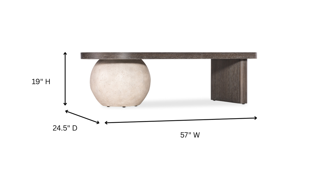 Hooker Furniture Living Room Commerce and Market Gibbons Cocktail Bench-jennifer furniture