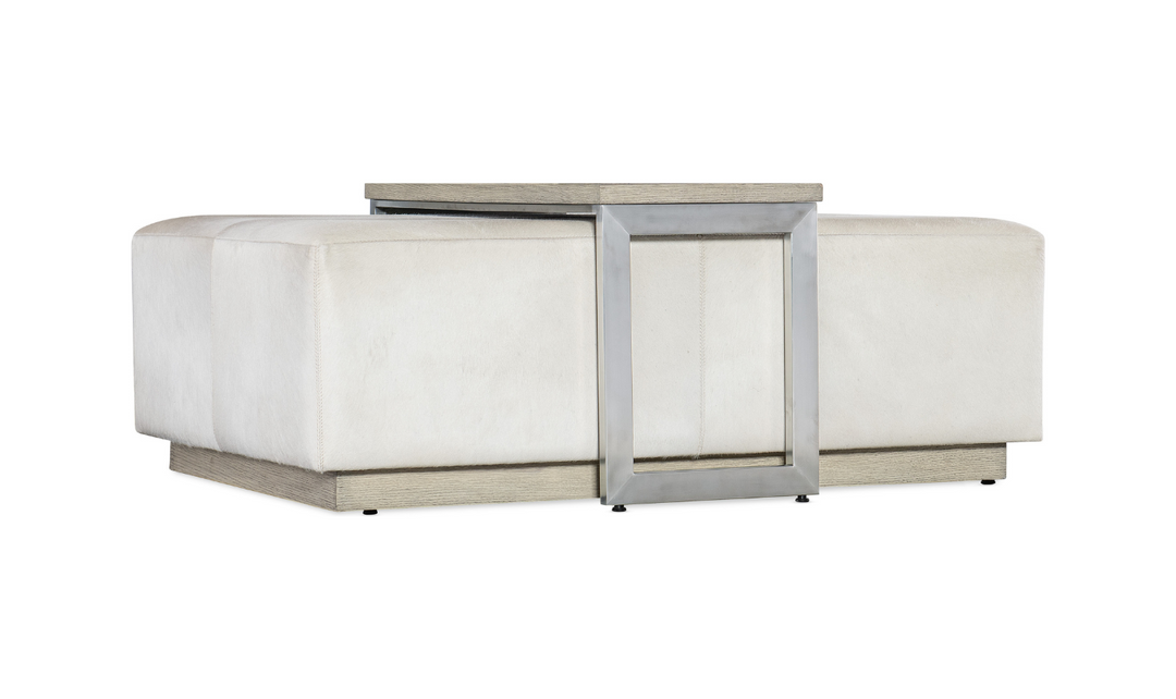 Hooker Furniture Living Room Melange Bridged Cocktail Table
