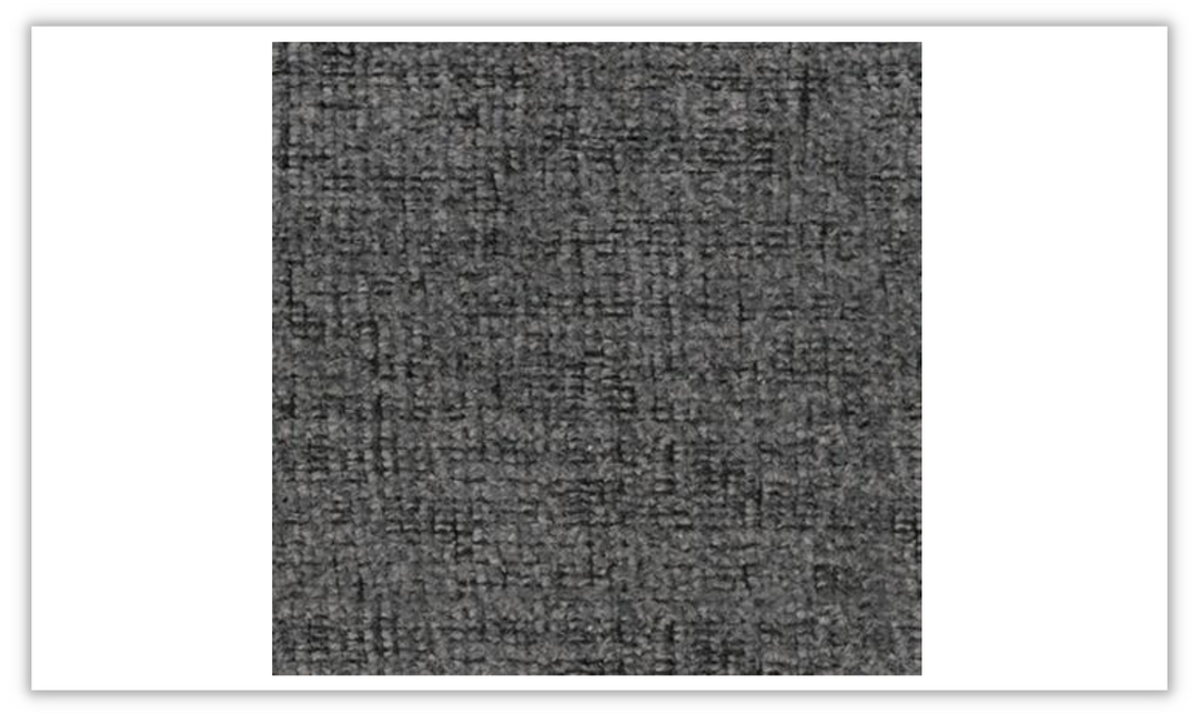 Stairatt Gray Fabric 3-seater Sofa with Slope Arm