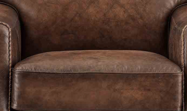Hydeline Capri Leather Chair With Nailhead Trim-Jennier