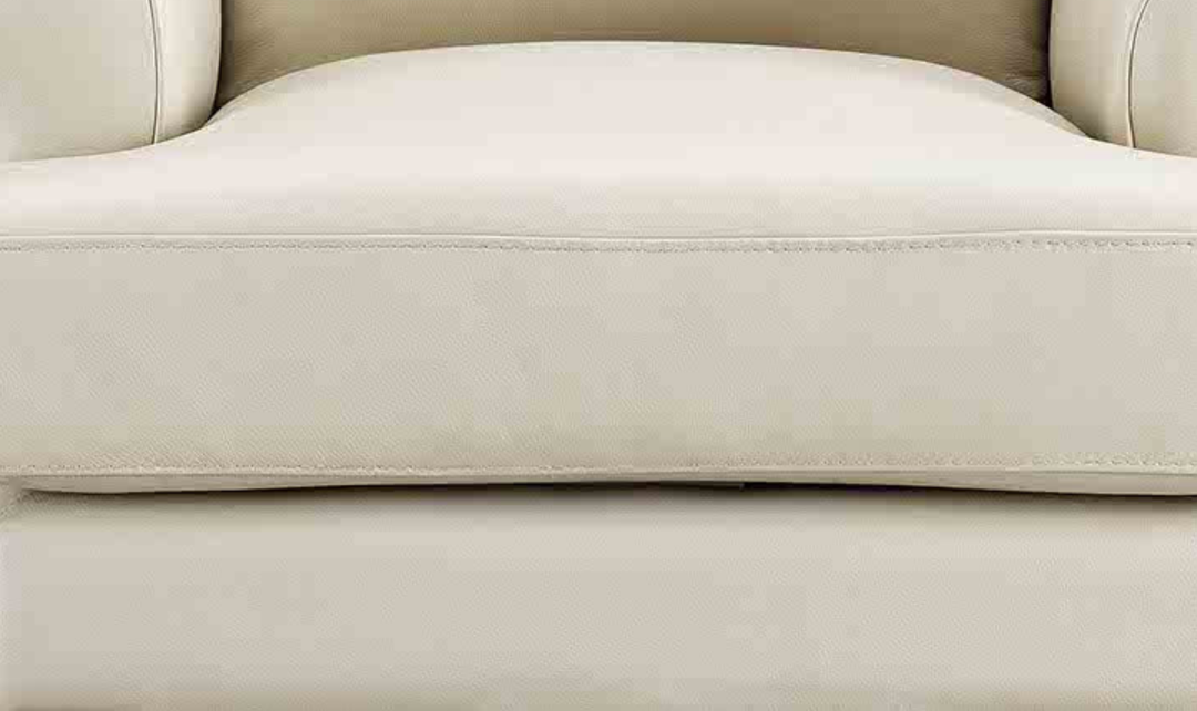 Hydeline Dawn Leather Upholstered Chair With Zip Cover