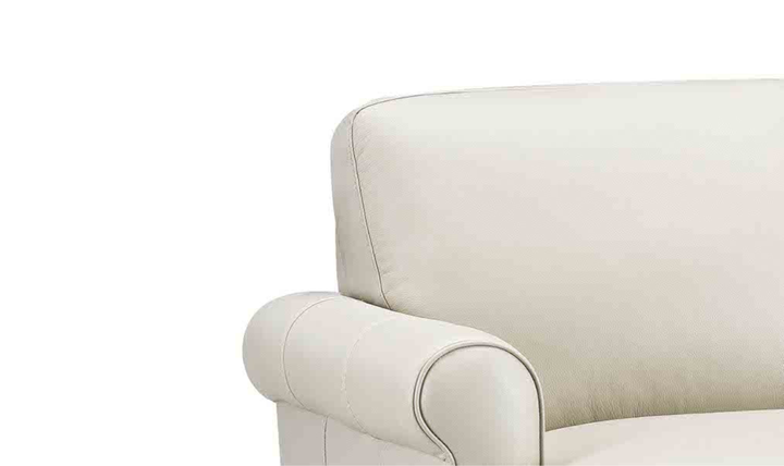 Hydeline Dawn Leather Upholstered Chair With Zip Cover