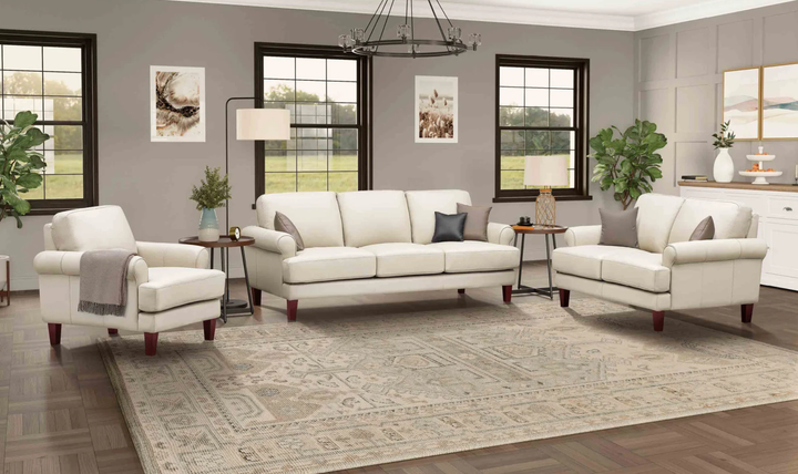 Hydeline Dawn Leather Upholstered Chair With Zip Cover - Jennifer Furniture