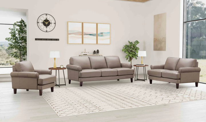 Hydeline Dawn Leather Upholstered Chair With Zip Cover - Jennifer Furniture