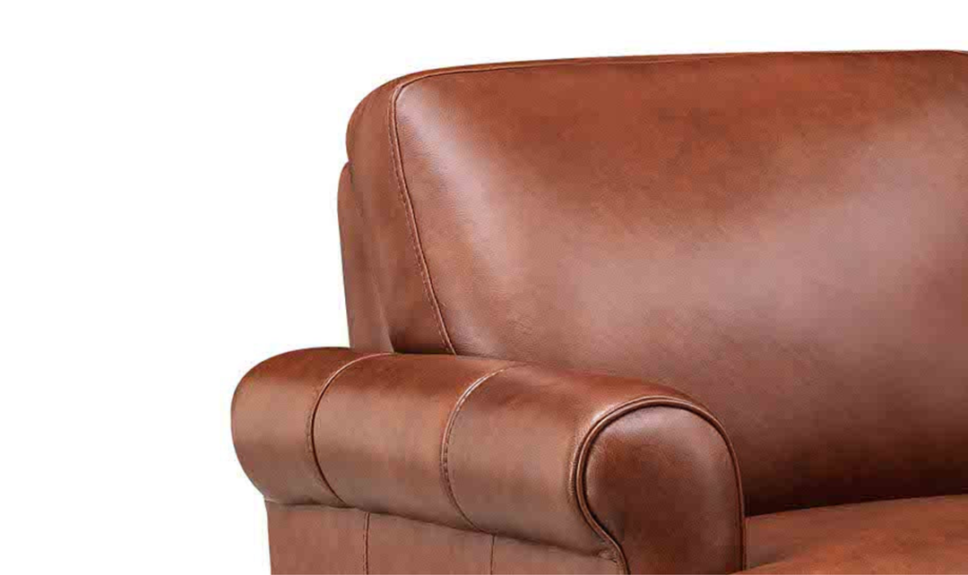 Hydeline Dawn Leather Upholstered Chair With Zip Cover - Jennifer Furniture
