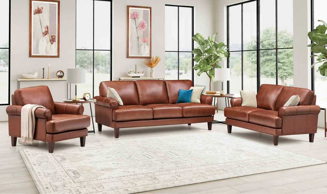 Hydeline Dawn Leather Upholstered Chair With Zip Cover - Jennifer Furniture