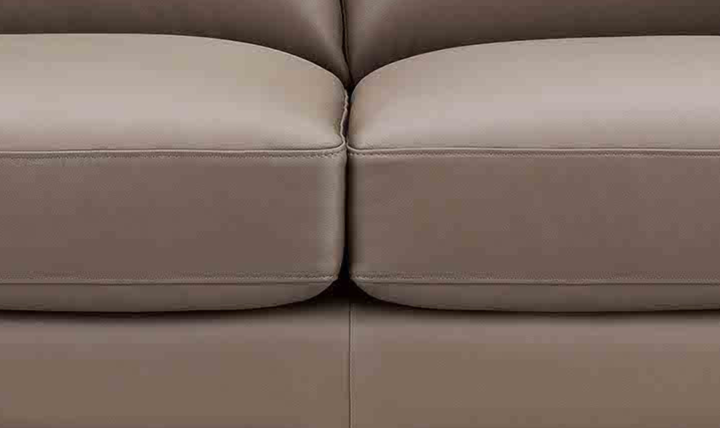 Hydeline Dawn Leather Upholstered Loveseat With Zip Cover -Jennifer Furniture