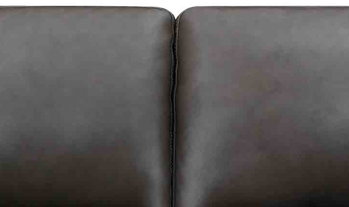 Hydeline Dawn Leather Upholstered Loveseat With Zip Cover -Jennifer Furniture