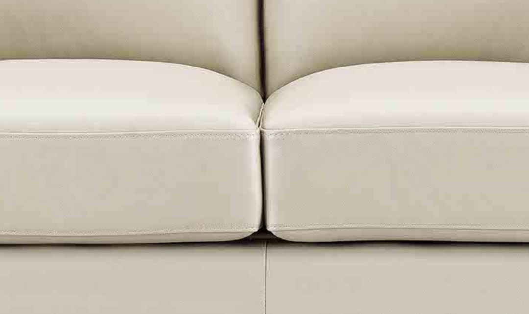Hydeline Dawn Leather Upholstered Loveseat With Zip Cover