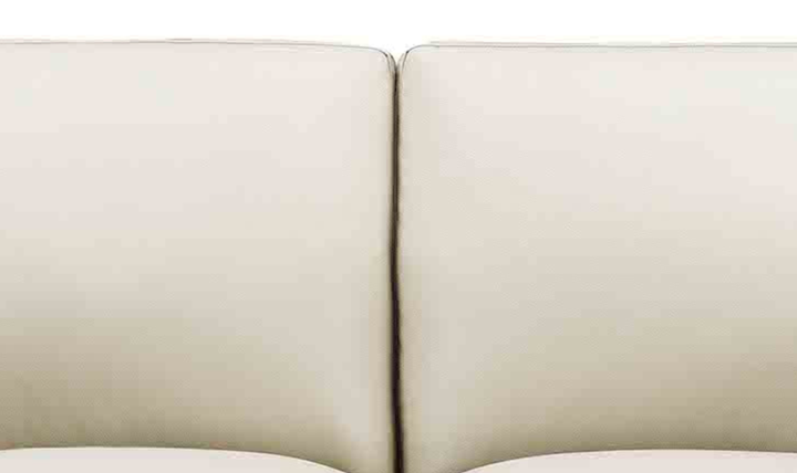 Hydeline Dawn Leather Upholstered Loveseat With Zip Cover -Jennifer Furniture