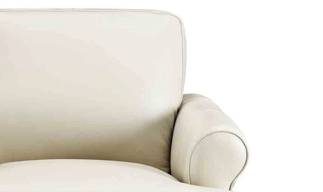 Hydeline Dawn Leather Stationary Living Room Set-JenniferFurniture