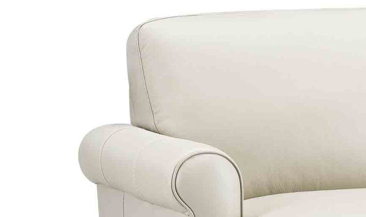 Hydeline Dawn Leather Upholstered Sofa With Zip Cover-Jenniferfurniture