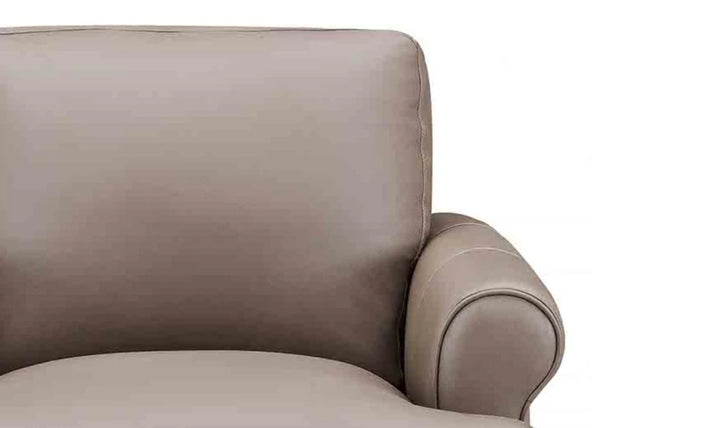 Hydeline Dawn Leather Upholstered Sofa With Zip Cover-Jenniferfurniture