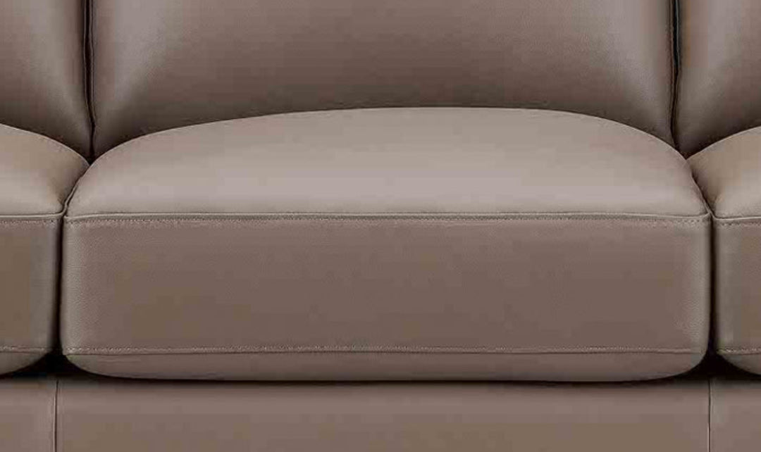 Hydeline Dawn Leather Upholstered Sofa With Zip Cover-Jenniferfurniture