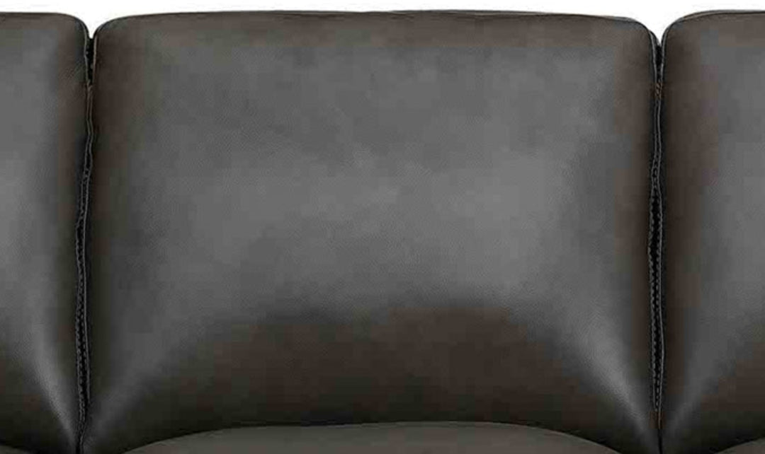 Hydeline Dawn Leather Upholstered Sofa With Zip Cover-Jenniferfurniture