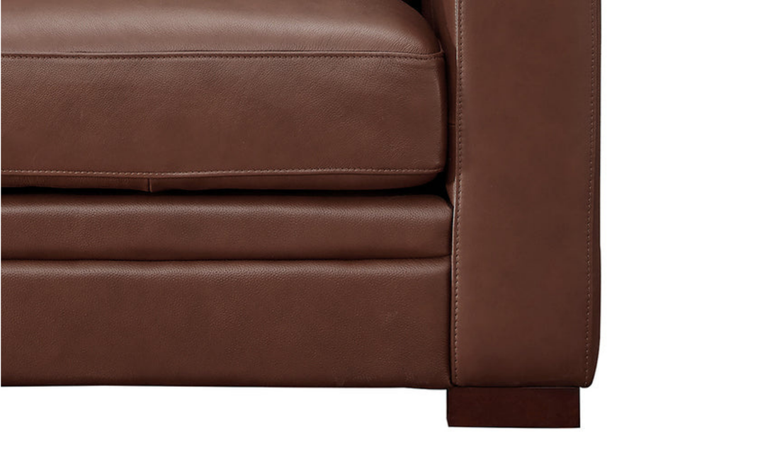 Hydeline Dillon 3-Seater Waxy Pull-up Leather Sofa in Brown-JenniferFurniture