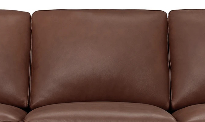Hydeline Dillon 3-Seater Waxy Pull-up Leather Sofa in Brown-JenniferFurniture
