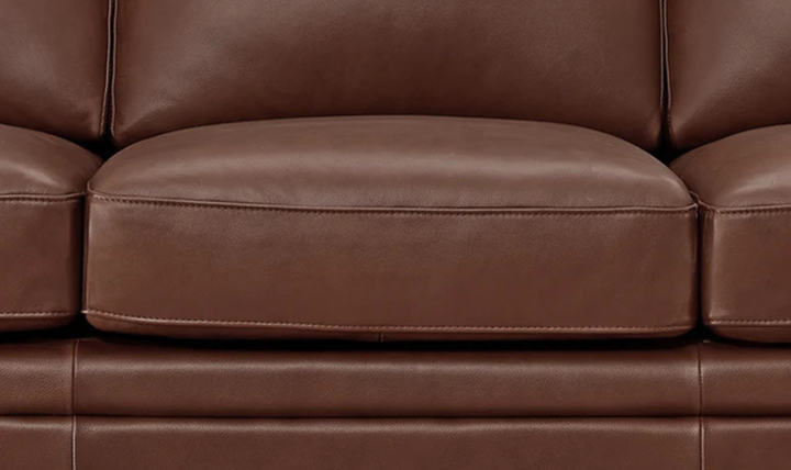 Hydeline Dillon 3-Seater Waxy Pull-up Leather Sofa in Brown-JenniferFurniture