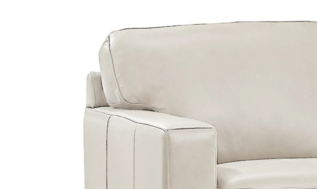Dillon Waxy Pull-up Leather Chair WIth Track in Brown-Jennifer