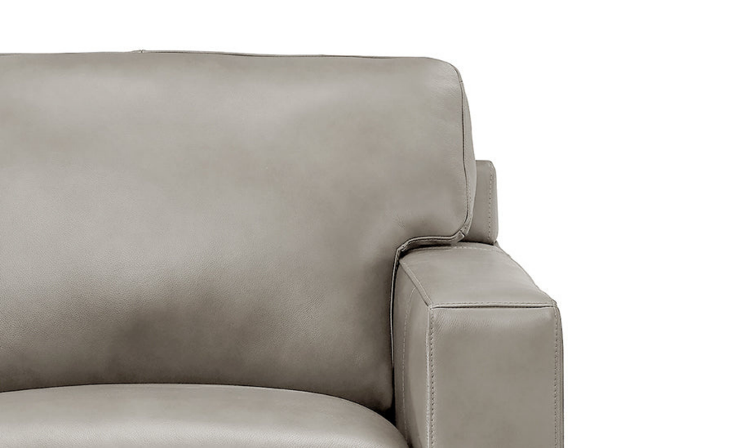 Dillon Waxy Pull-up Leather Chair WIth Track in Brown-Jennifer