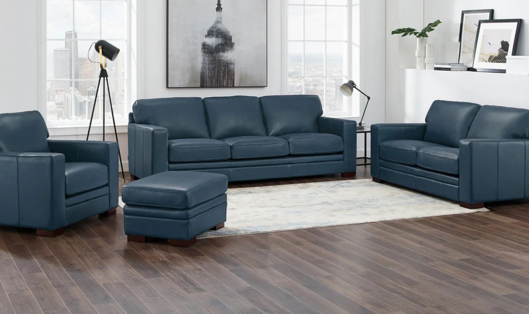Hydeline Dillon 3-Seater Waxy Pull-up Leather Sofa in Brown-JenniferFurniture