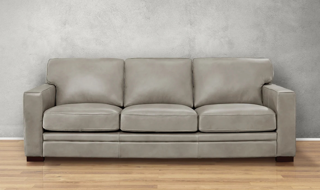 Hydeline Dillon 3-Seater Waxy Pull-up Leather Sofa in Brown-JenniferFurniture