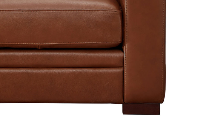 Hydeline Dillon 3-Seater Waxy Pull-up Leather Sofa in Brown-JenniferFurniture