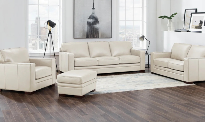 Hydeline Dillon 3-Seater Waxy Pull-up Leather Sofa in Brown-JenniferFurniture