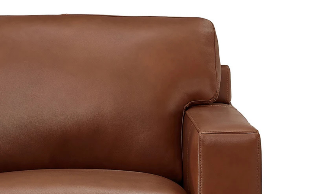 Hydeline Dillon 3-Seater Waxy Pull-up Leather Sofa in Brown-JenniferFurniture