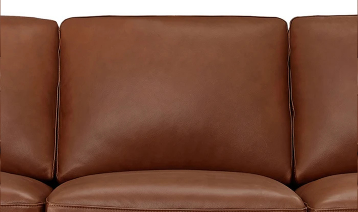 Hydeline Dillon 3-Seater Waxy Pull-up Leather Sofa in Brown-JenniferFurniture