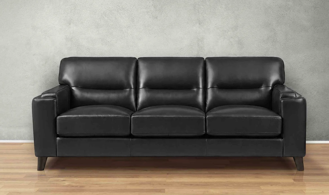 Hydeline Elm Leather 3-Seater Leather Sofa With Zip Cover-Jennifer Furniture