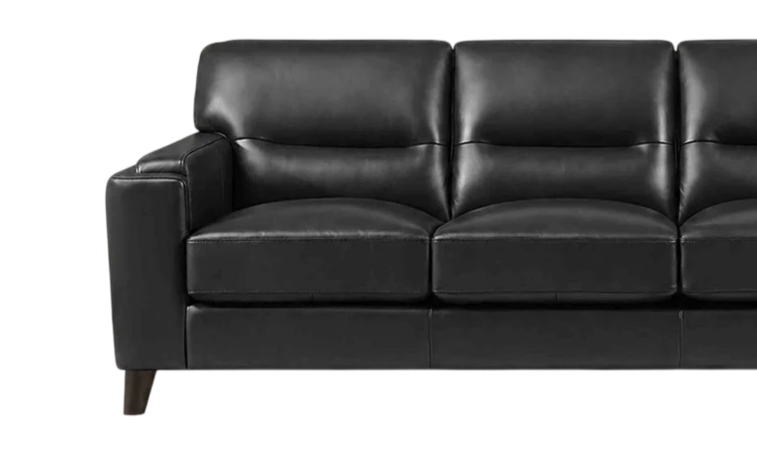 Hydeline Elm Leather 3-Seater Leather Sofa With Zip Cover-Jennifer Furniture