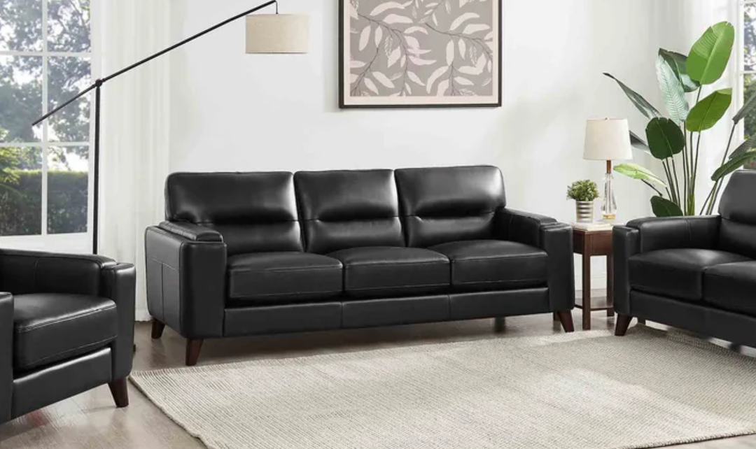 Hydeline Elm Leather 3-Seater Leather Sofa With Zip Cover-Jennifer Furniture
