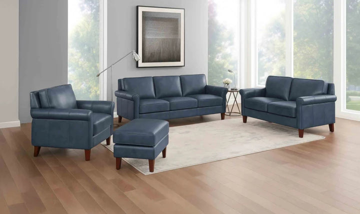 Hydeline Laguna Leather Collection Sofa With Zip Cover-JenniferFurniture