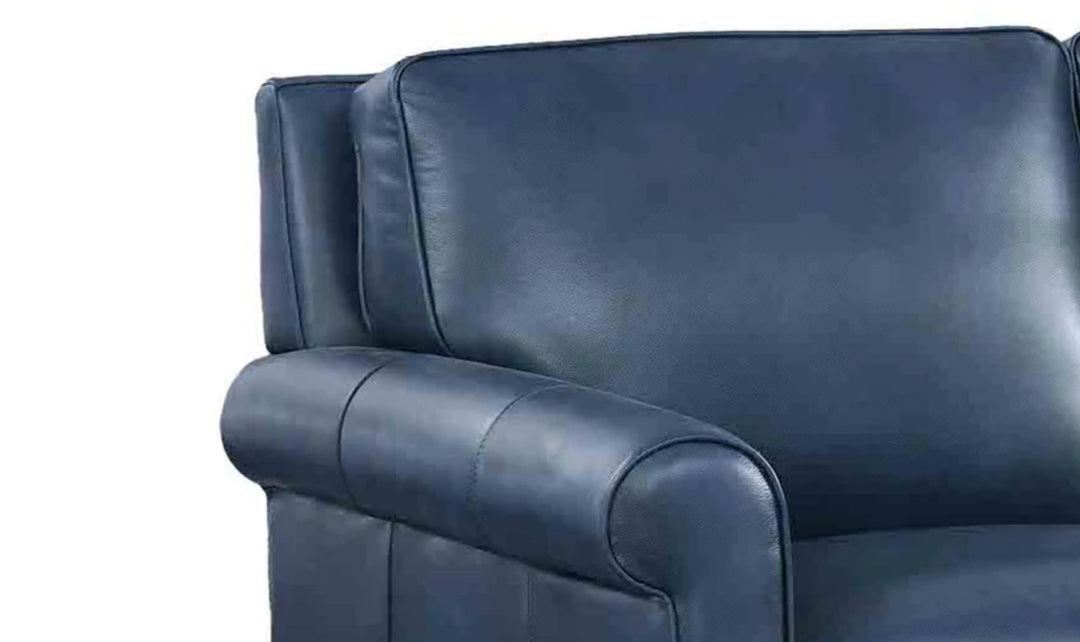 Hydeline Laguna Leather Collection Sofa With Zip Cover-JenniferFurniture