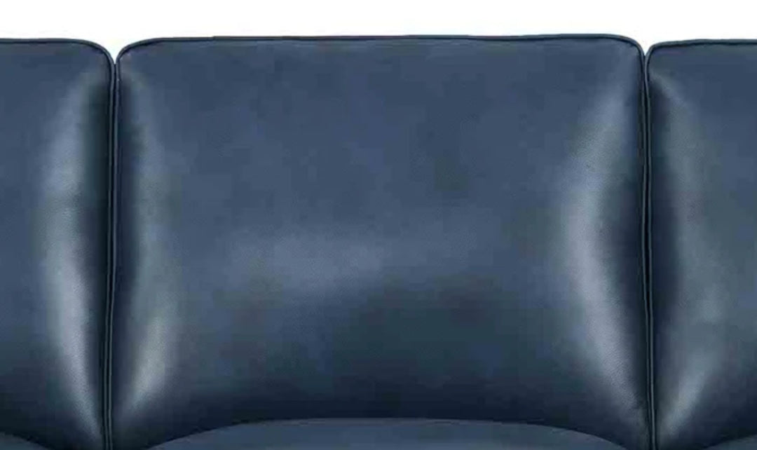 Hydeline Laguna Leather Collection Sofa With Zip Cover-JenniferFurniture