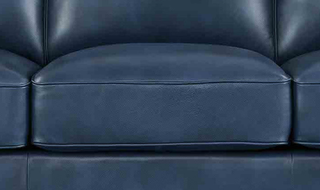 Hydeline Laguna Leather Collection Sofa With Zip Cover-JenniferFurniture