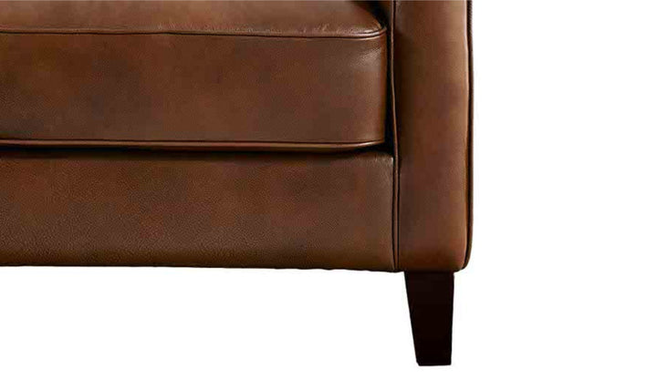 Hydeline Laguna Leather Collection Sofa With Zip Cover-JenniferFurniture