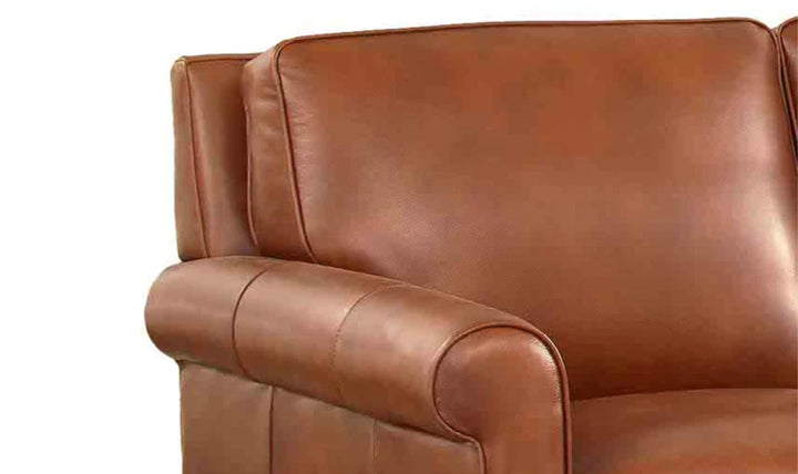 Hydeline Laguna Leather Collection Sofa With Zip Cover-JenniferFurniture