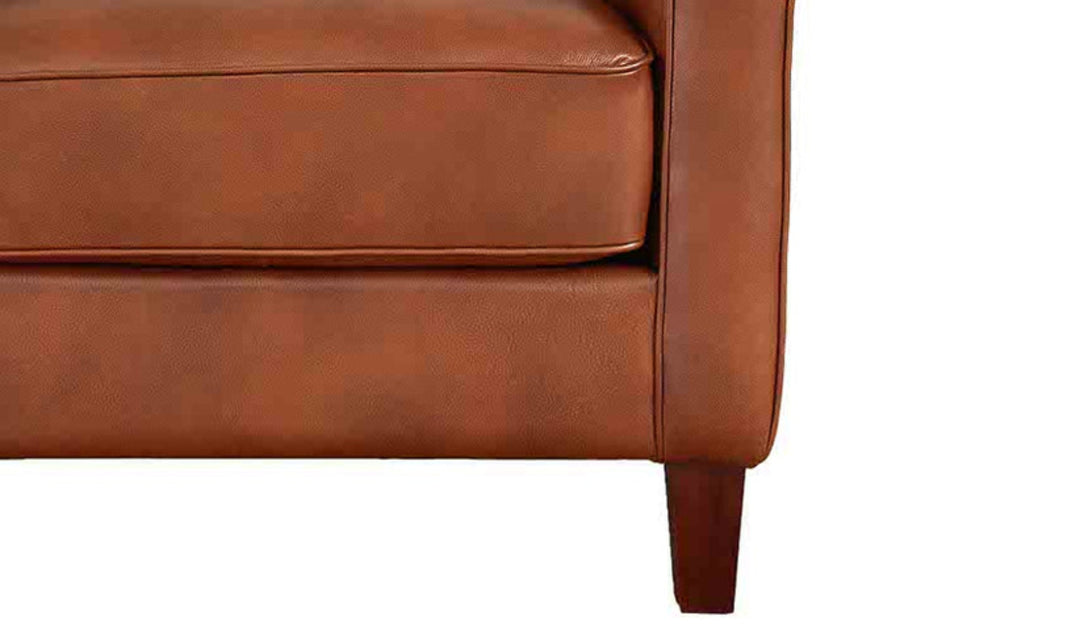 Hydeline Laguna Leather Collection Sofa With Zip Cover-JenniferFurniture