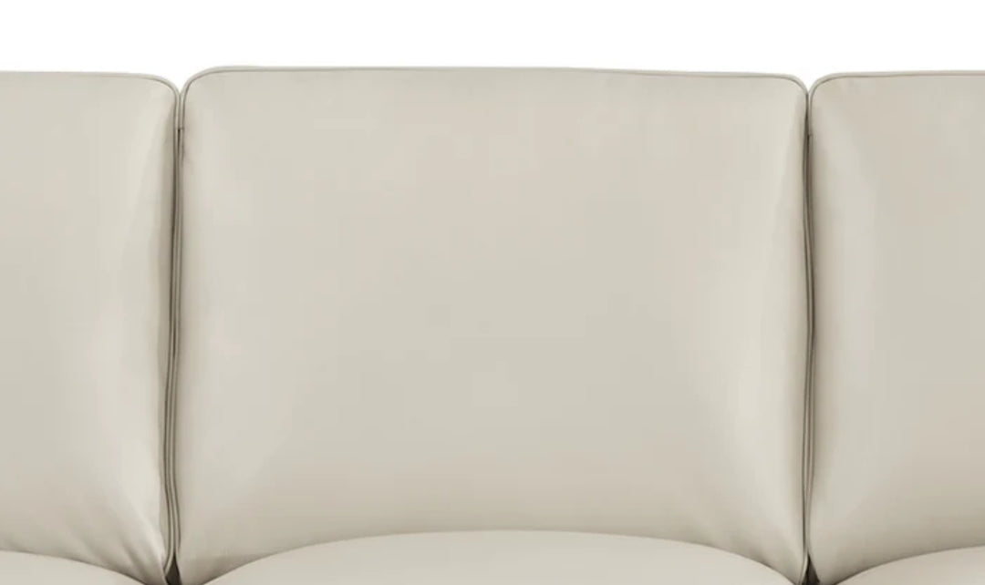 Hydeline Laguna Leather Collection Sofa With Zip Cover-JenniferFurniture