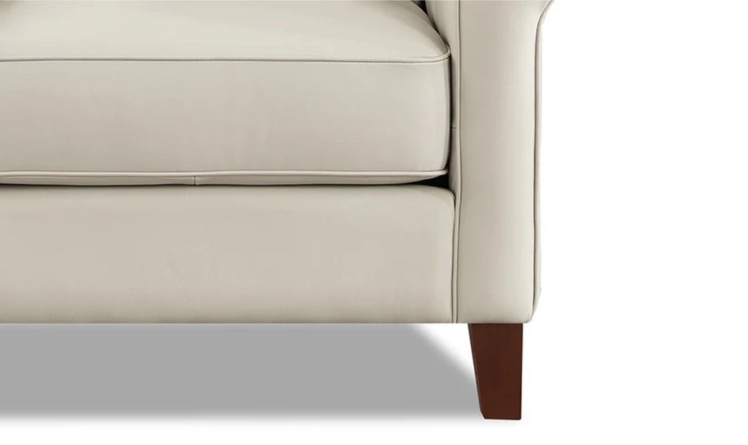 Hydeline Laguna Leather Collection Sofa With Zip Cover-JenniferFurniture